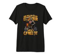 Tirado De Mi Excalibur Divertido Caballero Ofensivo Meme Camiseta Premium