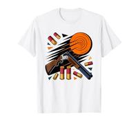 Tirador Al Plato Pichon De Barro Deporte Escopeta Tiro Skeet Camiseta