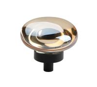 Tirador Cristal Diamante, 2 piezas de manijas y perillas for cajones de muebles, perillas for gabinetes, manijas for puertas de armarios, manijas for cajones de armarios hechas a mano en color champán
