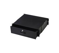 Tirador de almacenamiento para rack - DIGITUS - DN-19 KEY-3U-SW - Negro - 3U - 19 pulgadas