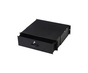 Tirador de almacenamiento para rack - DIGITUS - DN-19 KEY-3U-SW - Negro - 3U - 19 pulgadas