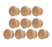Tirador de Armario de Madera Khaki, 10 Piezas, Diseño Único