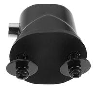 Tirador de Batería de Aleación de Aluminio 26mm Negro | Montaje Lateral Único, para Bombo y Caja, Uso en Accesorios de Percusión y Exterior