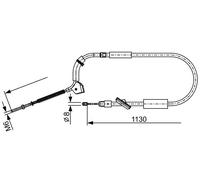Tirador de cable, freno de estacionamiento BOSCH 1 987 482 490 para OE A 169