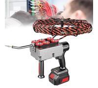 Tirador De Cables, Tirador De Cables Para Electricistas, Roscado De Tuberías Oculto, Máquina Roscadora Automática, Herramienta Para Tirar De Cables Eléctricos, Máquina Roscadora,30m-37500mah*2