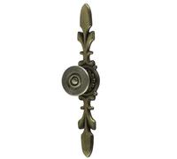 Tirador de cajón antiguo, pomos de cajón vintage retro con forma de seta, pomos de armario de aleación de zinc, tiradores florales para cómoda, herrajes para muebles de armario, (ξ Acciones de