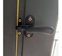 Tirador de cierre de acero inoxidable para puertas correderas y ventanas con pasos de fácil instalación (S)