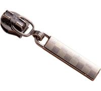 tirador de cremallera, 5 uds 5#8# cabeza de Metal Auto Lock Repari Kit bolsas DIY accesorios de costura de ropa(H-3#for Nylon Zipper)