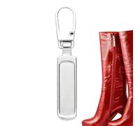 Tirador de cremallera de repuesto, kit de reparación de cremallera de metal desmontable | Reemplazo de tirador de cremallera, lengüeta de cremallera de metal desmontable para mochila, botas, chaqueta
