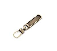Tirador de cremallera desmontable para maleta, bolsa, costura DIY, 1 unidad,Bronce,5 piezas