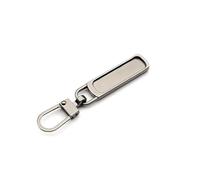 Tirador de cremallera desmontable para maleta, bolsa, costura DIY, 1 unidad,Gris,5 piezas