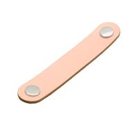 Tirador de cuero de 9 colores for muebles, cajones, armarios, puertas, cuero artificial/275(Color 12)