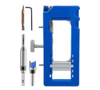 Tirador de fresado para puerta | Bisagra de puerta empotrable - Ajustable y resistente para bisagras de 7,5 a 12,7 cm de longitud, para puertas de salón, puertas de ducha, exteriores, procesamiento de