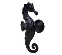 Tirador de gabinete de aleación de zinc de la serie Seahorse Animal Series estilo marino, accesorios decorativos para cocina, baño, cajones, muebles disponibles en oro y plata (mate)