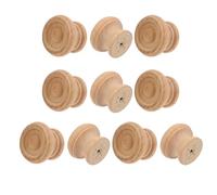 Tirador de Muebles de Madera Khaki, 10 Piezas, Diseño Único