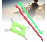 Tirador de nudos de anzuelo de cebo, cómodo de usar Tirador de nudos de cebo fácil de llevar ABS + acero inoxidable para anudar anzuelos para sedal de pesca