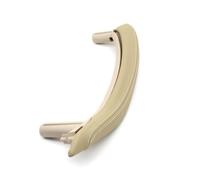 Tirador de Puerta Coche Compatible Con Para X5 F15 2014 2015 2016 2017 2018 Para X6 F16 2015 2016 2017 2018 Manijas Puerta Interior Coche(Beige,Left)