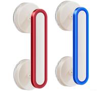 Tirador de puerta con ventosa para armarios y cajones, no necesita herramientas, tecnología de sellado al vacío para un funcionamiento seguro y fácil (E)
