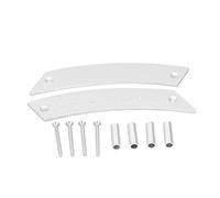 Tirador de Puerta de Coche, 2 Piezas de Aleación de Aluminio, Tirador de Puerta Interior de Coche, Tirador de Puerta Interior, Accesorio de Repuesto para Escarabajo 1998-2010(Plata)