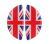 Tirador de Puerta de Coche Etiqueta Engomada Tirador Interior Coche Epoxi Cristal para Mini para Cooper R56 R55 R60 R61 para Countryman F55 F56 F60 Manija Puerta Exterior Exteriores del Coche