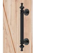 Tirador de puerta de granero, repuesto de manija de acero inoxidable para puertas, cobertizos, armarios y garajes, ideal para decoración rústica del hogar