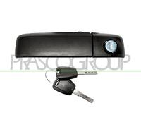 Tirador de puerta delantera izquierda exterior-negro-
