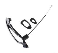 Tirador de puerta exterior delantero izquierdo apto para BMW Mini Cooper para R50 para R52 para R53 hasta R59 años 2002-2015 Plata