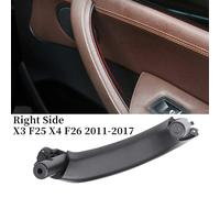 Tirador de puerta interior de coche, moldura para F25, F26, X3, X4 (2011-2017), parte delantera y trasera