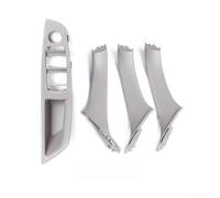 Tirador de puerta interior para BMW Serie 5 F10 F11 Aplicación de repuesto construida con ABS + PC para una retención de forma consistente (blanco)