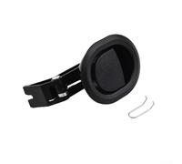 Tirador de repuesto para sillón reclinable, palanca de liberación de plástico negro con dos agujeros para tornillos, se adapta a extremos de cable estándar de 5 mm, accesorios de piezas de muebles