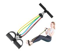 Tirador De Tobillo Con Pedal,Equipo De Ejercicios Para Abdominales | Elástico Ajustable Antideslizante Para Entrenamiento De Piernas Estiramiento De Brazos En Casa Fitness De Cintura