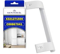 Tirador Frigorifico y Congelador 4321271500 C00867041 para Beko | para Elektrabregenz para Sibir para Listo - Garantía de 10 Años - MONTERAL