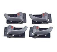 Tirador habitáculo Compatible Con Hyundai Para Tucson 2005 2006 2007 2008 2009 82610-2E000LM 82620-2E000LM 826102E000 826202E000 Manija Interior Puerta Izquierda Derecha(4 Pcs Kit)