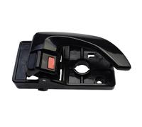 Tirador habitáculo Compatible Con Hyundai Para Tucson 2006 2007 2008 2009 82610-2E000 82620-2E000 826102E000 826202E000 Manija Interior Puerta Delantera Trasera Negra(Left)