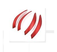 Tirador Interior Cocha Para 3 4 Series Para 3GT Para F34 Para F36 Para F30 2013-2018 4 Uds Manijas Puerta Interior Coche Cubierta Decorativa Cubierta Manija(Red)