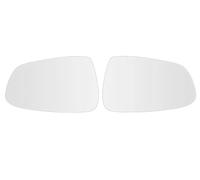 Tirador Interior Cocha Para Tesla Para Model S 1 Par Espejos Retrovisores Gran Angular Visión Amplia Con Calefacción Función Antirrobo(White)