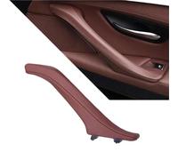 Tirador Interior Puerta Para B&MW Serie 5 F10 F11 F18 520i 523i 525i 528i 535i 2010-2017 Manija De Puerta Interior Del Pasajero Manija De Cuero Manija De Repuesto Manijas Interiores Coche(Red Brown,la