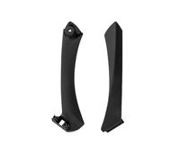 Tirador Interior Puerta Para BMW Serie 3 E90 E91 318 320 325 328 330 335 Parte Puertas Interiores Panel Manija Barra Cubierta Embellecedora Tirar Maneta Puerta Interna(Black-Set-Left)
