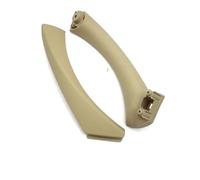Tirador la Puerta del Coche Para BMW Serie 3 E90 E91 Manijas Interiores De Las Puertas Del Coche Reemplazo Panel Embellecedor(Beige Right)