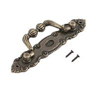 Tirador manija arco, 4 Paquetes de Aleación de Zinc Diseño Retro Manija de La Puerta Cajón Gabinete Escritorio Armario Estantería Joyero Manija Hardware Home DIY Decoración