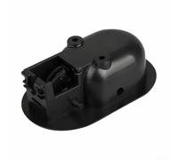 Tirador ovalado de repuesto para palanca de liberación de sofá, pieza de silla reclinable ABS compatible con reclinables manuales y eléctricos, cable de 6 mm/3 mm, color negro (paquete de 2)