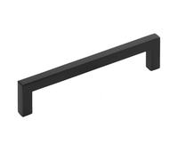 Tirador para mueble E8 Distancia agujeros 160 mm acero inoxidable negro mate Tirador de barra/tirador de barandilla de SOTECH