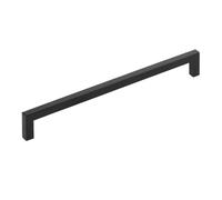 Tirador para mueble E8 Distancia agujeros 256 mm acero inoxidable negro mate Tirador de barra/tirador de barandilla de SOTECH