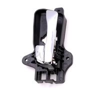 Tirador Puerta Auto Para Hyundai I30 I30CW 2007 2008 2009 2010 2011 2012 Manija De Puerta Interior De Coche Conductor Pasajero Cromado Antero Trasero Izquierdo Derecho Puerta Tirador Auto ( Tamaño : F