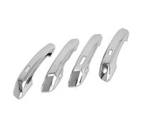 Tirador Puerta Coche Para A4 Sedan B9 9L 2016 2017 ABS Cromo Cubierta De La Manija Puerta Del Coche Molduras Marcos Pegatina Estilo Decoración Exterior