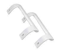 Tirador Puerta Compatible con Frigorifico Beko, Savoid y Smeg - Kit de 2 - Color Blanco - 4321270300