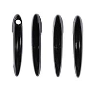 Tirador Puerta Exterior Coche para Mini R60 para Countryman S 2011-2016 Accesorios Estilo Automóvil con Molduras Exteriores 4 Piezas Cubierta Manija Puerta Negra Brillante