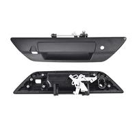 Tirador Puerta Exterior Coche para Toyota para Hilux para Revo 2015 2016 2017 2018 2019 2020 2021 Manija Puerta Trasera Cromada Manija Puerta Trasera Manija Maletero(Negro)