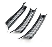Tirador Puerta Interior Coche Para Para X5 F15 Para X6 F16 3 Unids/set Tirador Puerta Interior Coche Cubierta Manija Accesorios Interior Coche Interior Coche(Carbon Fiber Pattern)