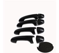 Tirador Puerta Interior Coche Para T&yota H&ilux Revo Rocco 2016-2021 Accesorios De Coche ABS Cubierta De Manija De Puerta Negra Estilo De Coche(3)